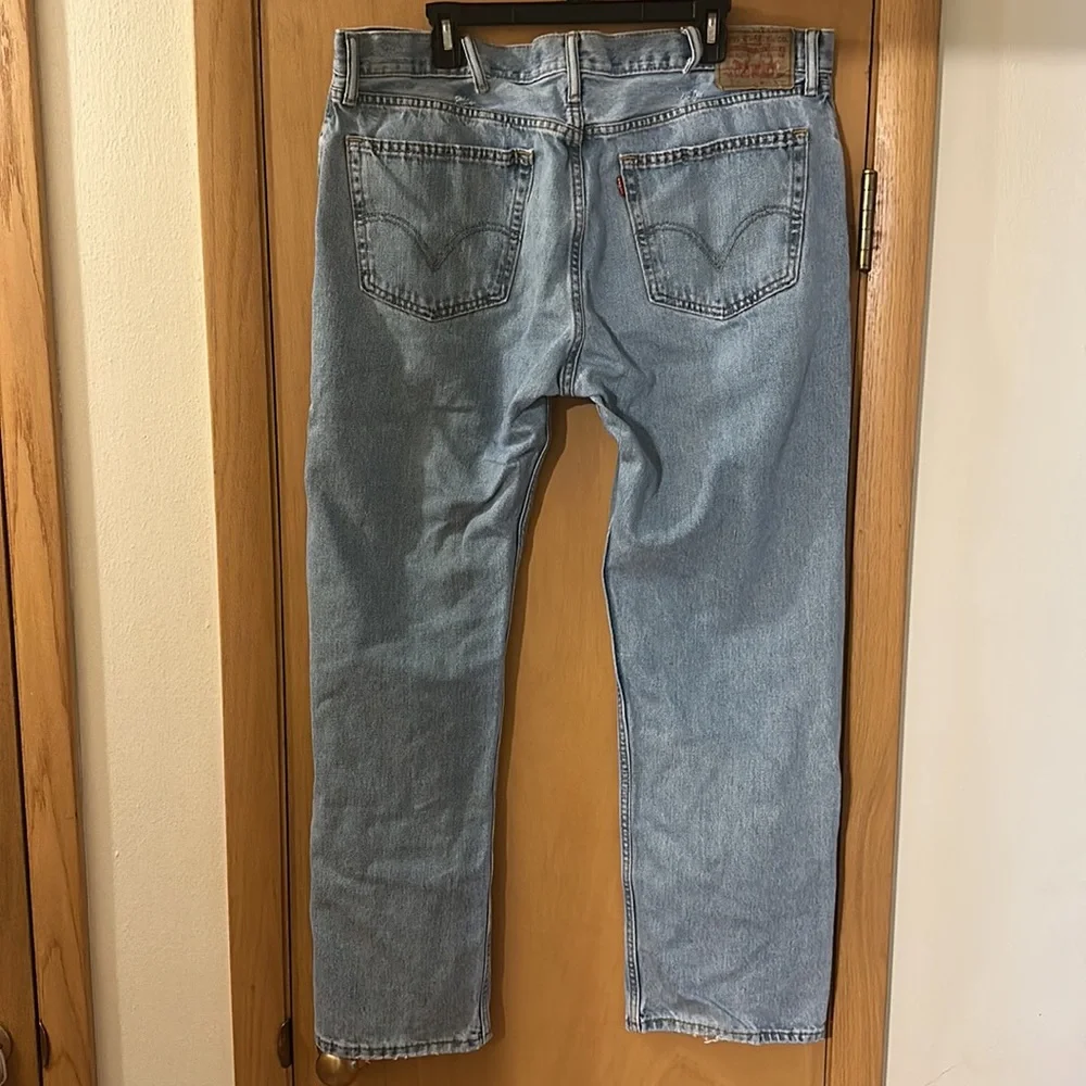 Levi’s Men’s Vintage 505 Straight Fit Jeans Light Wash Size W40 L32
